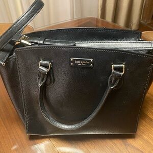 Kate Spade Black Satchel Bag Jeanne